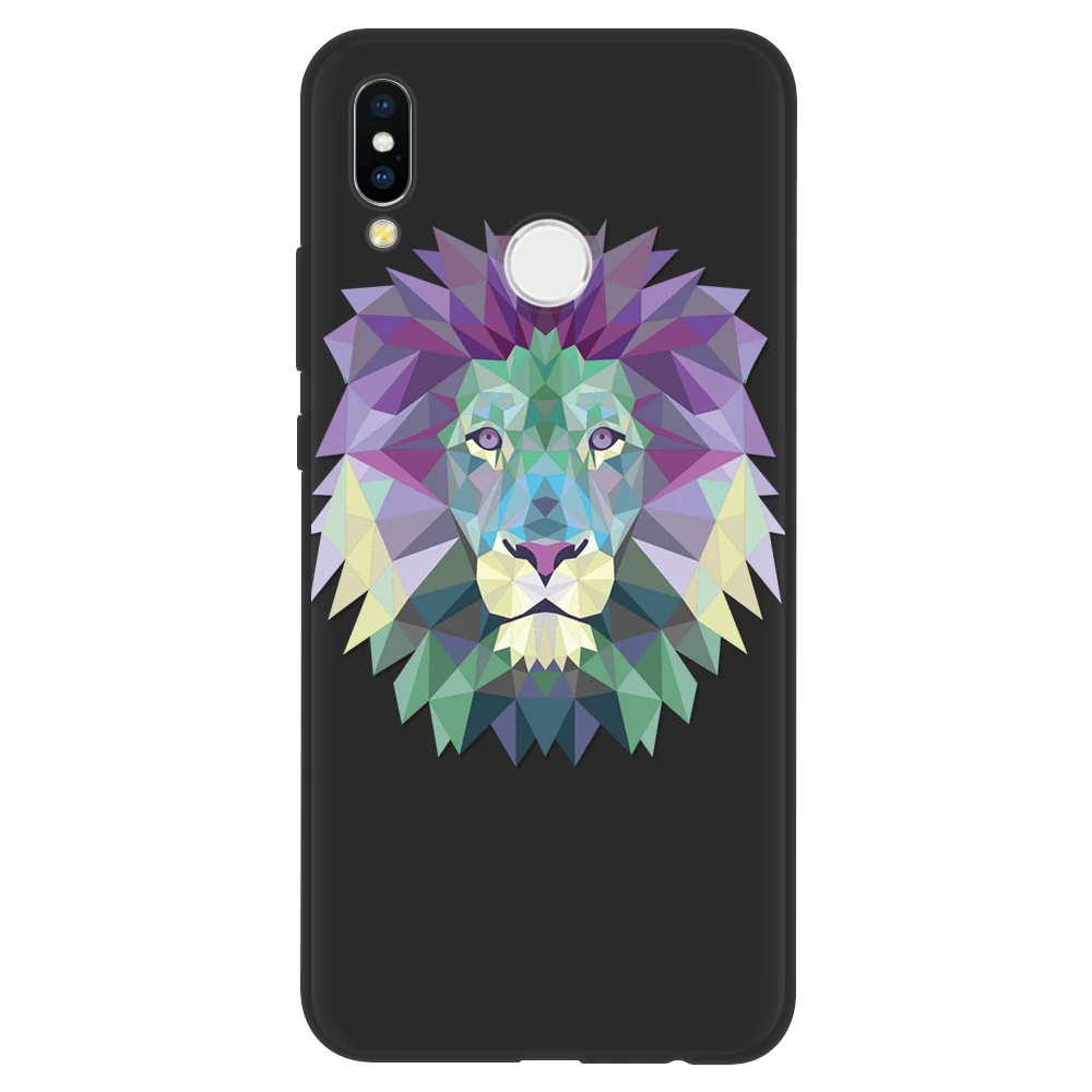 Матовый чехол с рисунком животных для Huawei P Smart 2019 P30 P20 Mate 20 10 Lite Pro P9 P8 P10 2017