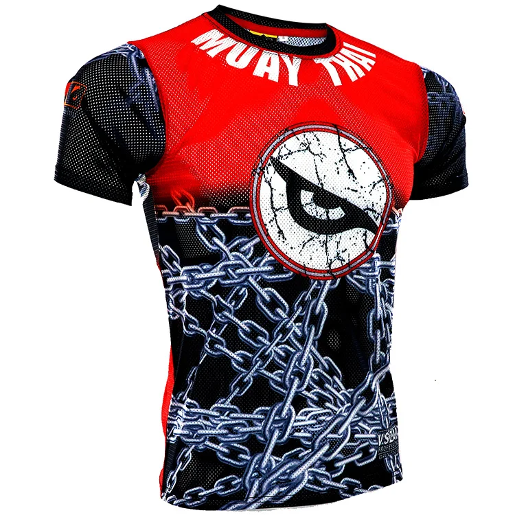 VSZAP Rashguard Беговая гимнастическая майка фитнес MMA мужская футболка перекрестный Бодибилдинг Мужская Jiu Jitsu футболка топы Спортивная одежда