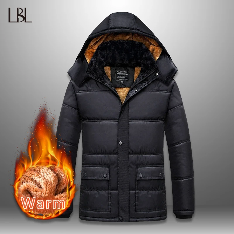 Aliexpress.com : Buy LBL Winter Men Parka Coats Windproof Outwear Thick ...