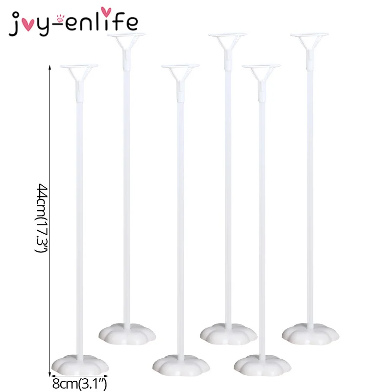 6 комплектов воздушных шаров колонна девочка ребенок душ стол украшение держатель для воздушных шаров Шар Стенд Свадебные украшения для девичника