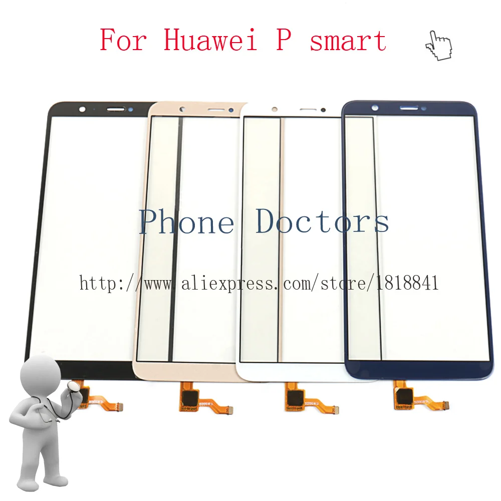 5 65 дюймовый сенсорный экран с цифровым преобразователем в сборе для Huawei P Smart