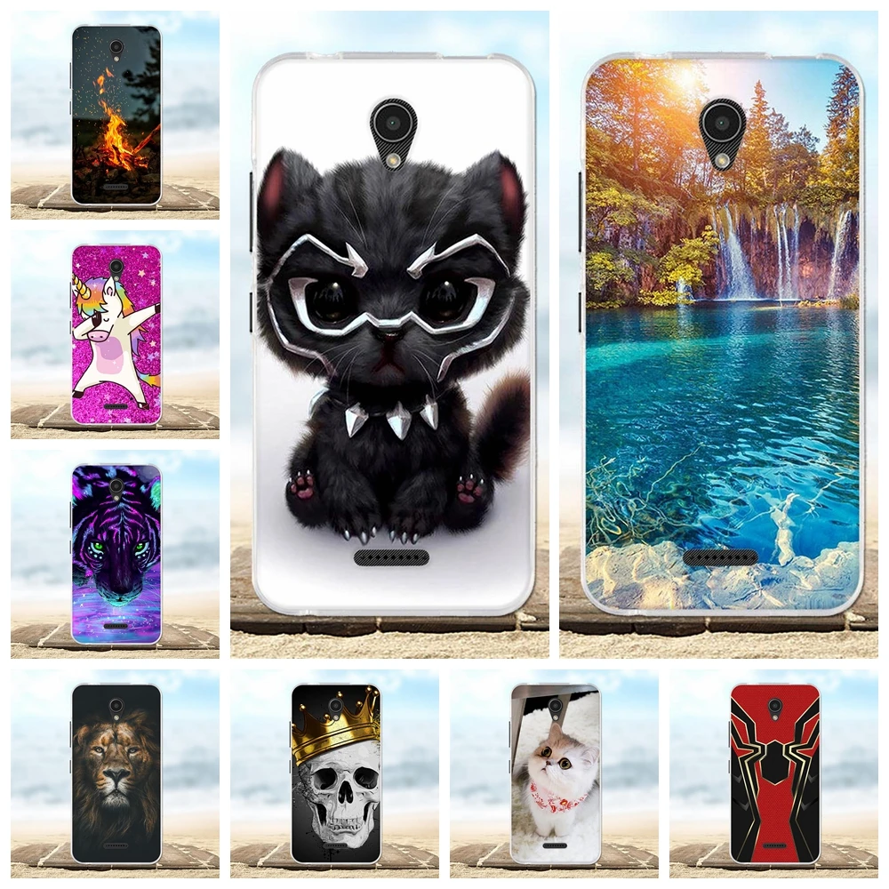 

For Lenovo A Plus Cover Ultra Thin Soft Silicone TPU For Lenovo A1010a20 Case Floral Patterned For Lenovo A2016a40 Bumper Funda