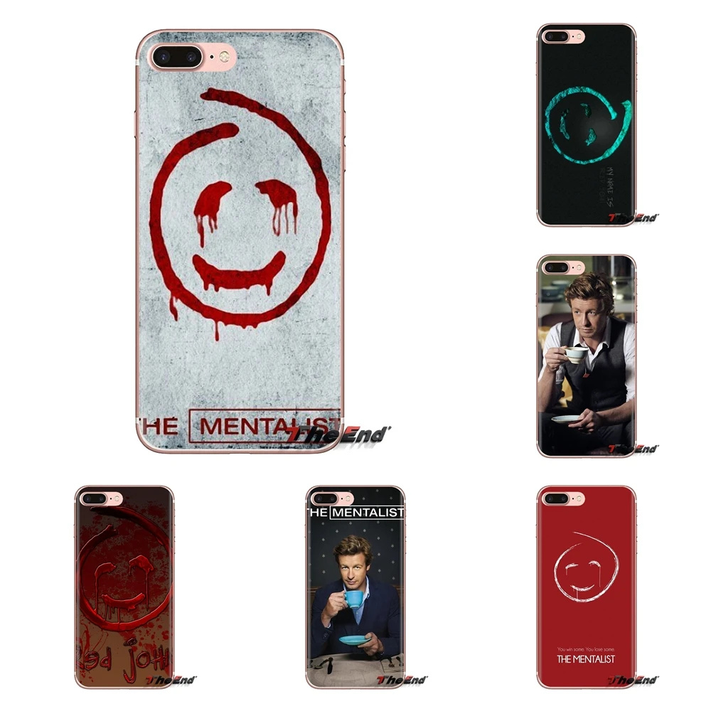 For Xiaomi Mi4 Mi5 Mi5S Mi6 Mi A1 A2 5X 6X 8 9 Lite SE Pro Max Mix 2 3 2S Soft Shell Cover The Mentalist Red John Simon Baker |