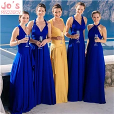 Lange-Kleid-Sexy-Frauen-Multiway-Wrap-Cabrio-Boho-Maxi-Club-Rot-Kleid-Bandage-Party-Brautjungfern-Robe
