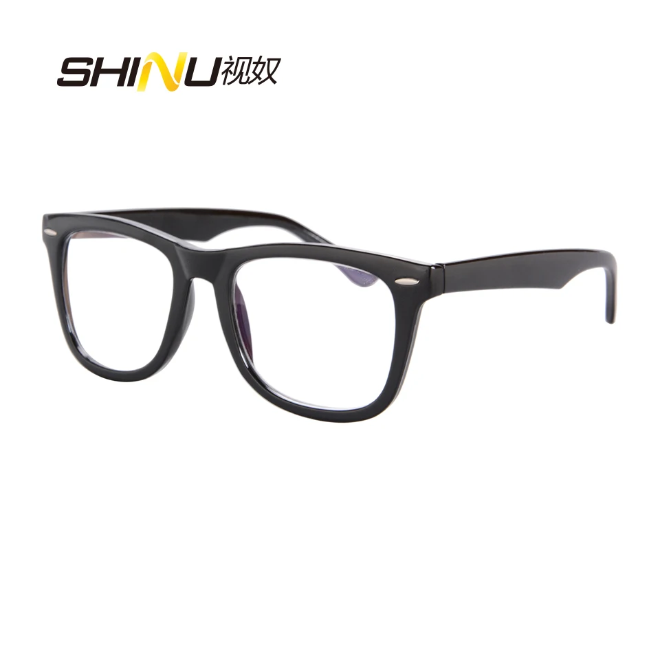 

Anti Blue Ray Computer Eyewear UV400 Antifatigue Eyeglasses Women Men Goggle Change Color Lenses Glasses Photochromic Sunglasses