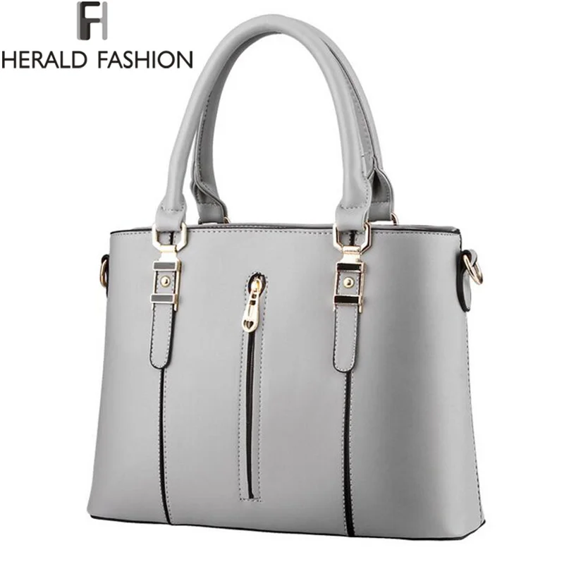 High Quality PU Leather Women Shoulder Bag Zipper Spring And Summer Handbags Cross Body Bags 2016