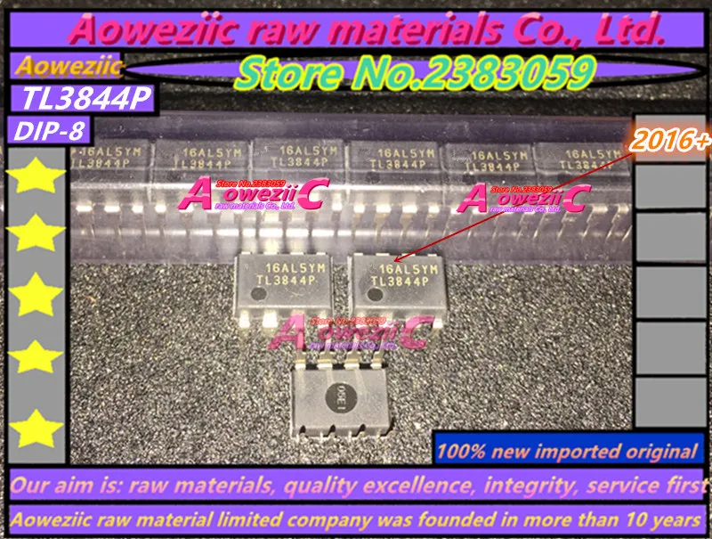 

Aoweziic 2018+ 100%new original TL3844P FSL206MR CR6850T LAF0001 KA34063A DIP-8 Integrated circuit