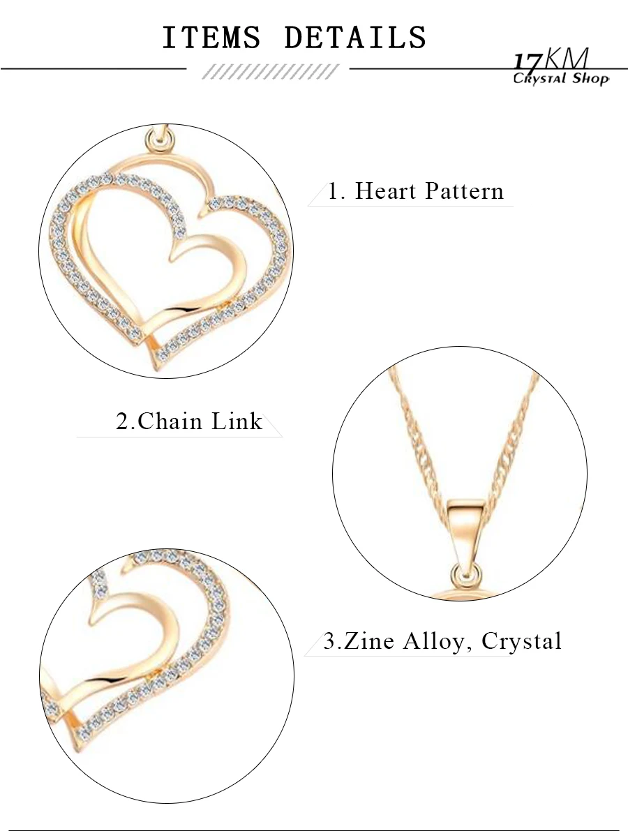 Close up of heart jewelry