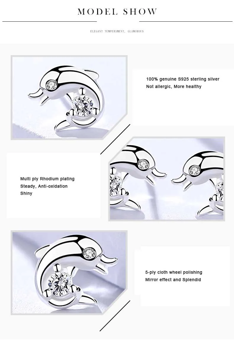 7 silver earrings female