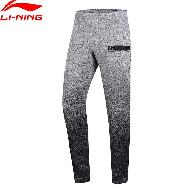 

Li-Ning Men CBA Basketball Series Sweat Pants Regular Fit Gradient Color LiNing Sports Pants AKLN343 CJAS18