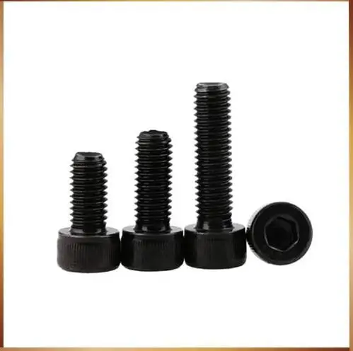 50 шт. M6 * 8 DIN912 класс 12 9 фотометрические все резьбы с шестигранным углублением