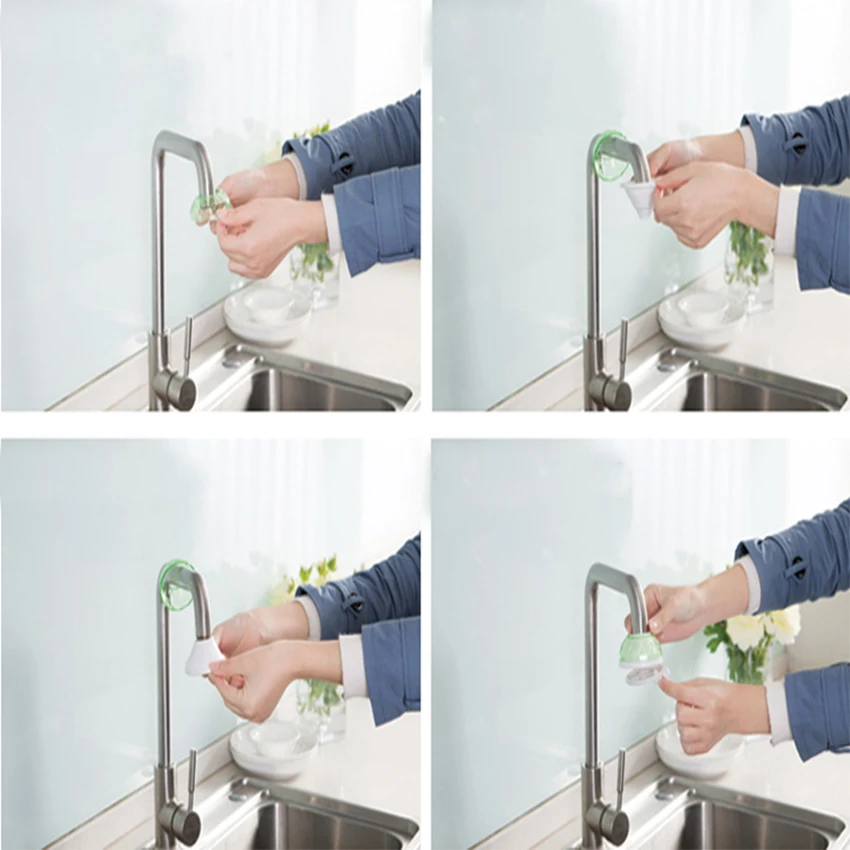 1 шт. кухонный кран для ванны душ Анти Всплеск водосберегающее устройство головка легко мыть раковина овощи экономия воды регулируемый