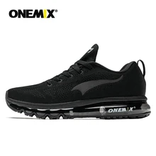 ONEMIX, мужские кроссовки для женщин, красивые, Zapatillas, спортивные кроссовки, черные, спортивные, с воздушной подушкой, уличные, для бега, ходьбы, кроссовки