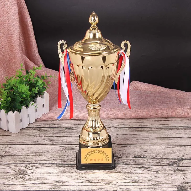 High quality custom gold medals trophy cheap trophy hot sales metal