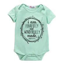 2016 New Arrival Newborn Infant Baby Boys Girls Letter Print Blue Bodysuit Letters Jumpsuit Outfits Clothes
