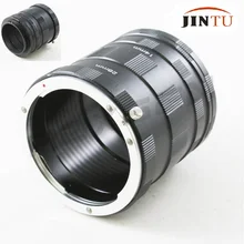 JINTU металлическое Удлинительное Кольцо-адаптер для макросъемки Nikon F mount D60 D3200 D3X D4 D90 D5100 D7000 D800 DSLR камера с бесплатным отслеживанием