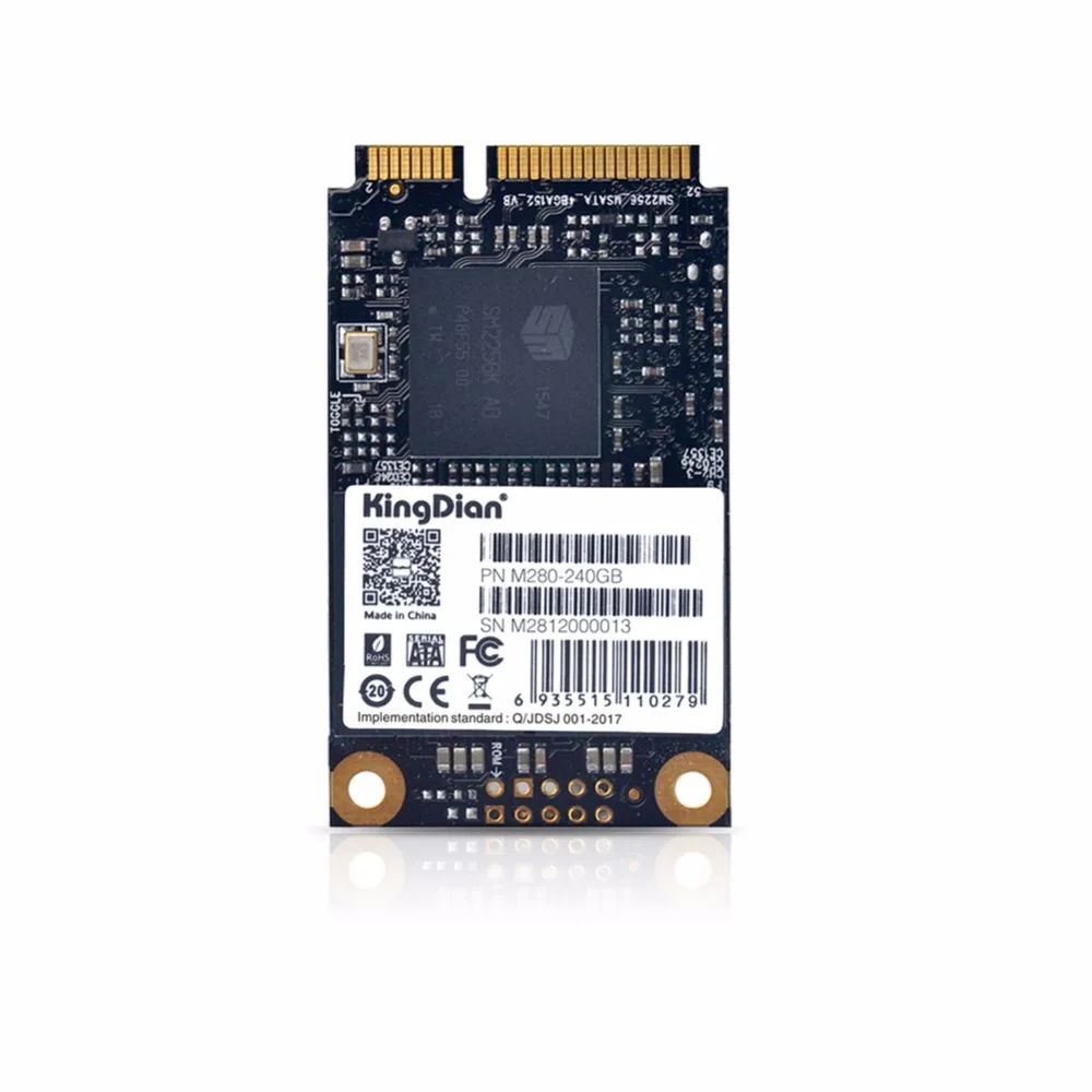 KingDian SSD mSATA 240 ГБ 120 Msata SATA Внутренний твердотельный накопитель 3 III II HD ГБ|Внутренние
