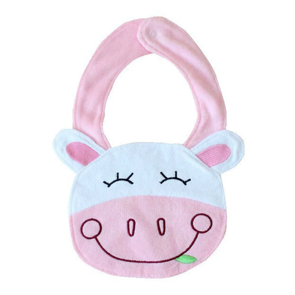 Cotton Bandana Bibs Baby Feeding Smock Infant Burp Cloths Cartoon Saliva Towel Baby Eating Accessory Soft Baby Stuff Cartoon Bib