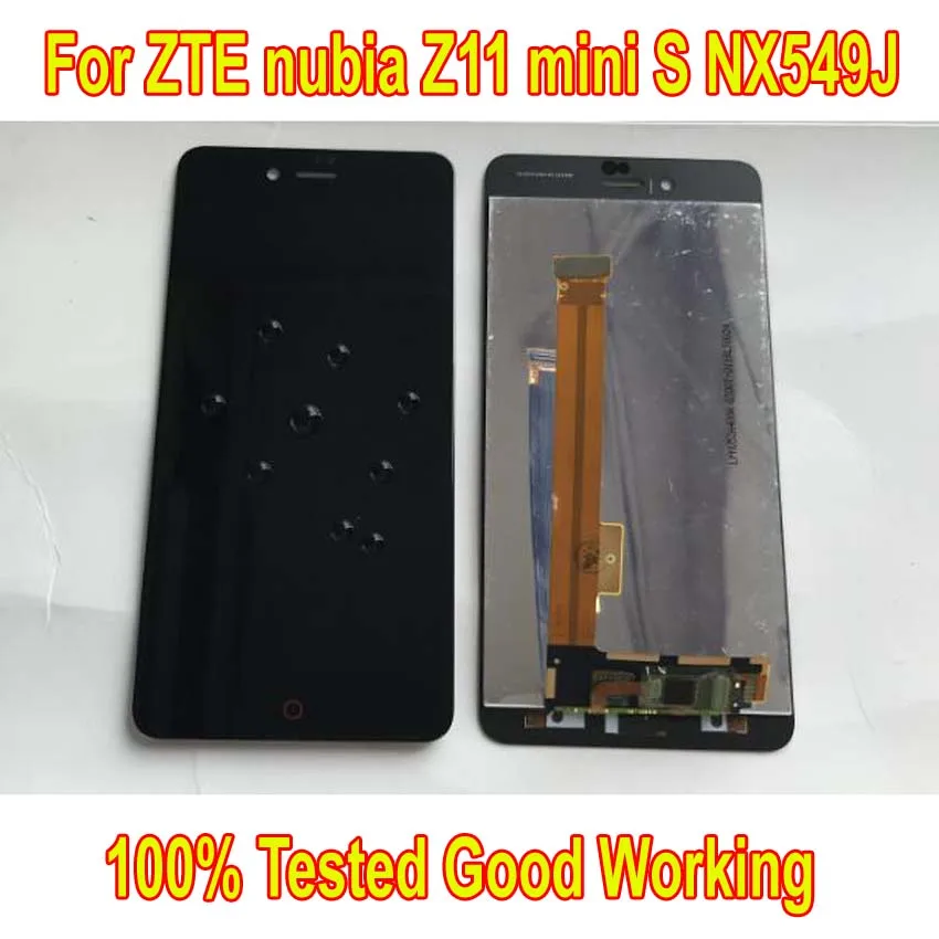 Черный белый хорошо работающий ЖК-дисплей фотодатчик для ZTE nubia Z11 mini S miniS NX549J без