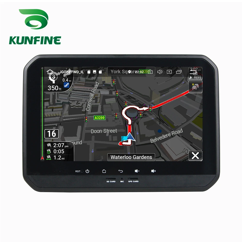 Discount Octa Core 4GB RAM Android 8.0 Car DVD GPS Navigation Multimedia Player Car Stereo Deckless for SUZUKI IGNIS 2017 Radio Headunit 4