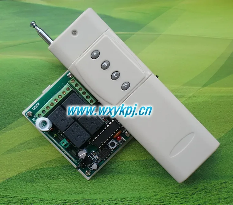 

Factory Sell Directly 3000M DC 12V10A 1CH Switch/Toggle Learning Code RF Wireless Remote Control System Transmitting Distance