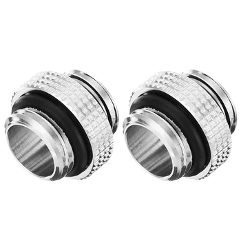 

2Pcs G1/4 Mini External Thread Male To Male Water Cooling Rotary Fitting Adapter Water Cooling Connector Radiator Components
