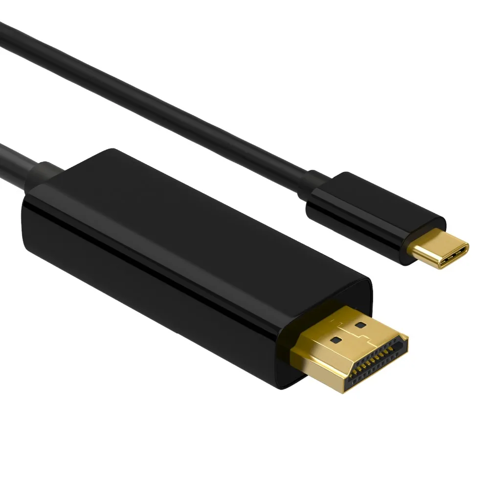 SAMZHE USB 3,1 USB C к HDMI кабель type C к HDMI конвертер 4K 30Hz UHD внешняя Видео Графика Удлинительный кабель/адаптер 1,2 m