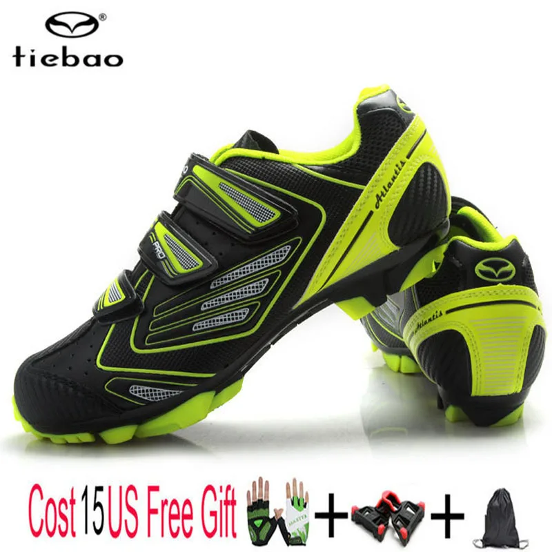 TIEBAO Professional Men Women MTB Bicycle Cycling Shoes Winter Self-Locking High Ankle Boots Triathlon Bike Shoes - Цвет: as picture