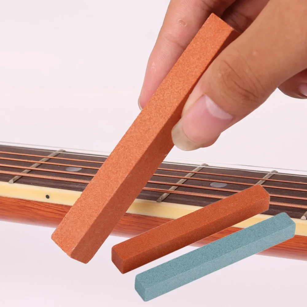 

Grindstone Orange & Blue Sanding Polishing Beam For Guitar Bass Fretboard Fret String Luthier Tool