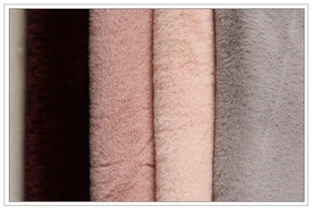 

mylb colorful Polyester Artificial rabbit fur plushrabbit wool fabric autumn and winter clothing imitation fur fabric
