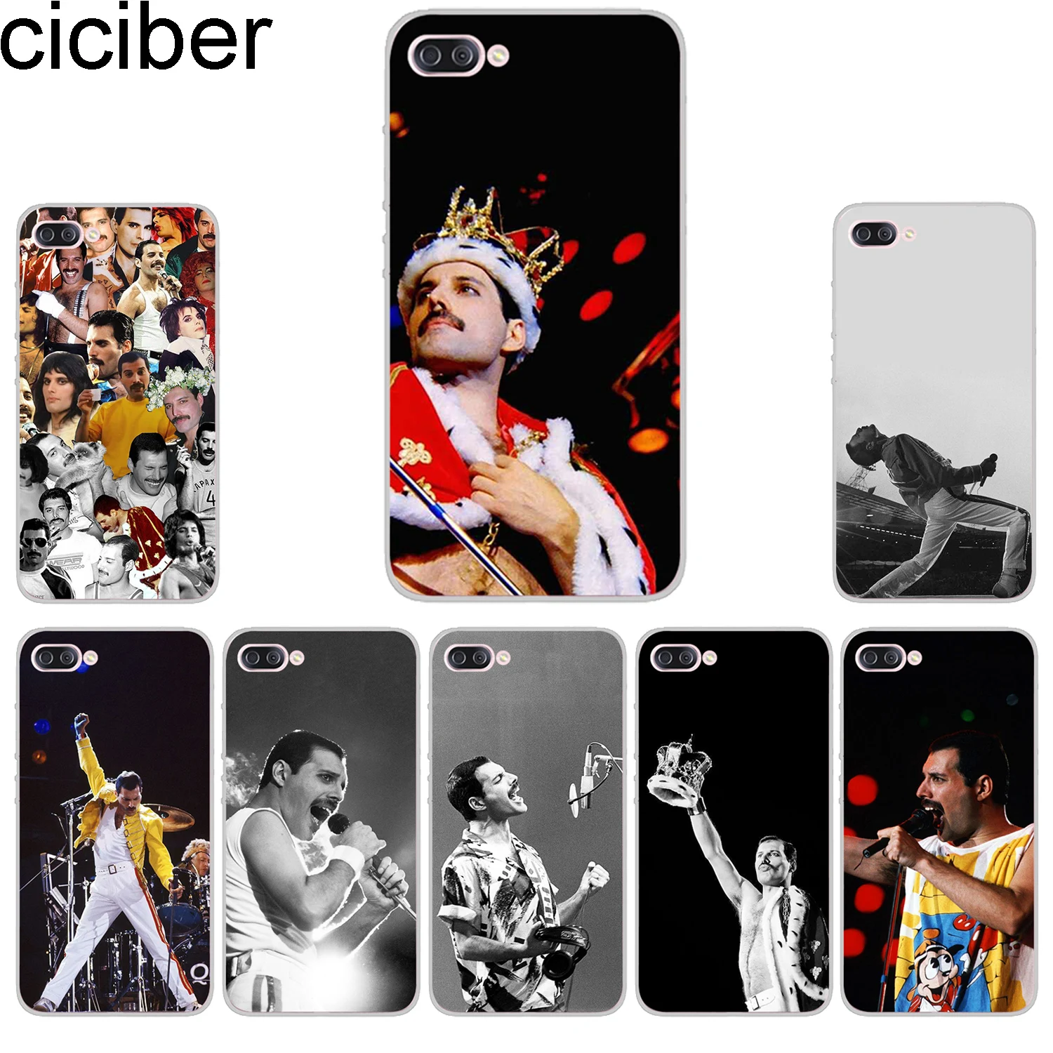 

ciciber Phone Cases For ASUS Zenfone 4 Max Plus Pro Live 3 GO Case Back Cover ZC520KL ZB501KL ZC554KL ZB500KL Freddie Mercury
