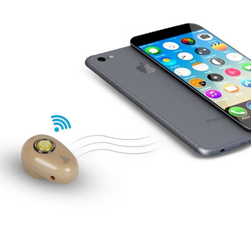 YISHANGOU S650 мини беспроводные Bluetooth наушники в ухо спортивные с микрофоном наушники гарнитура наушники для iPhone
