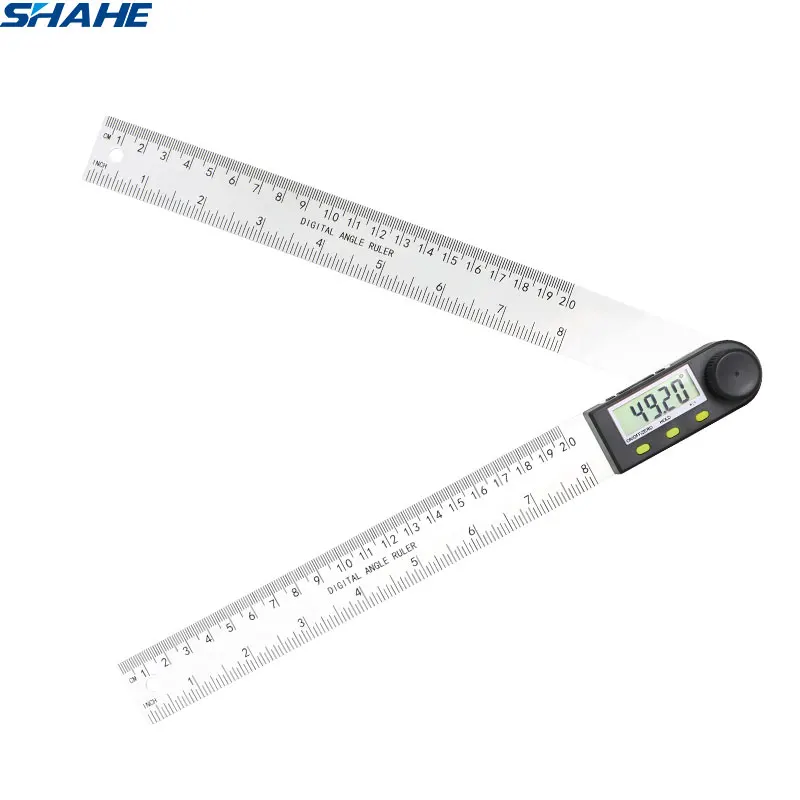 

200 mm 8'' Digital protractor inclinometer goniometer Plastic Angle Ruler Finder Meter Level Measuring Instrument