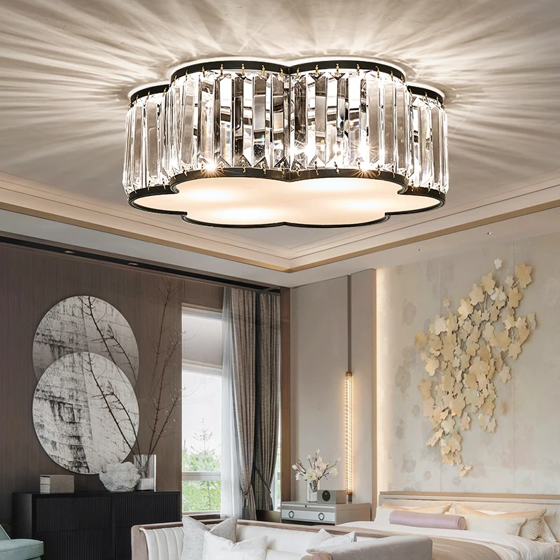 Modern Fashion Designer Black Gold Led Ceiling Art Deco Suspended Led Ceiling Art Deco Suspended