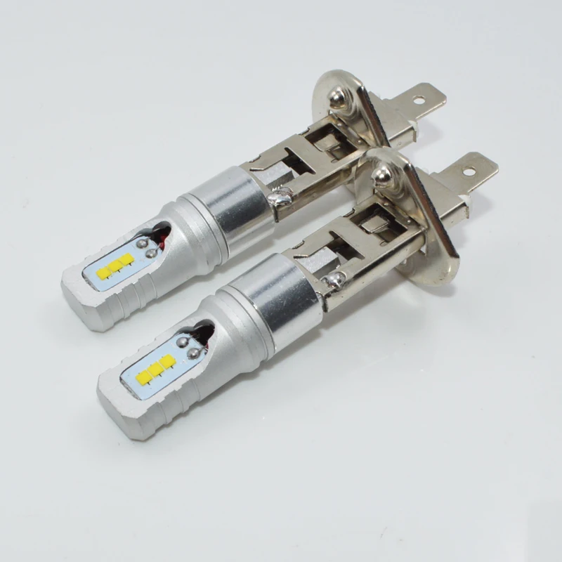 1pair H1 headlight 80w Car Light Super Bright H1 LED Car Headlight LED ...