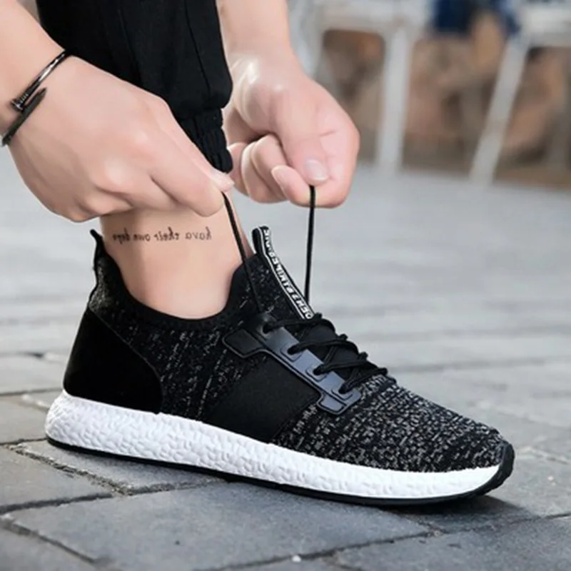 

Spring And Autumn New Trends In 2019 Simple And Beautiful Men's Sports Non-slip Wear Breathable Casual Fashion Versatile Weave