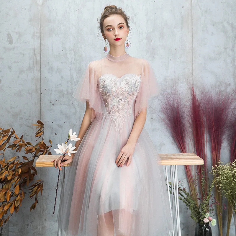 

women dress Bridesmaid long sister group bridesmaid class Girl