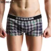 SEOBEAN Mens Underwear Boxer Shorts 100% Cotton Men Trunks Boxers Sexy Low-waist Sleepwear Home Wear Shorts Men Underpants ► Photo 2/6