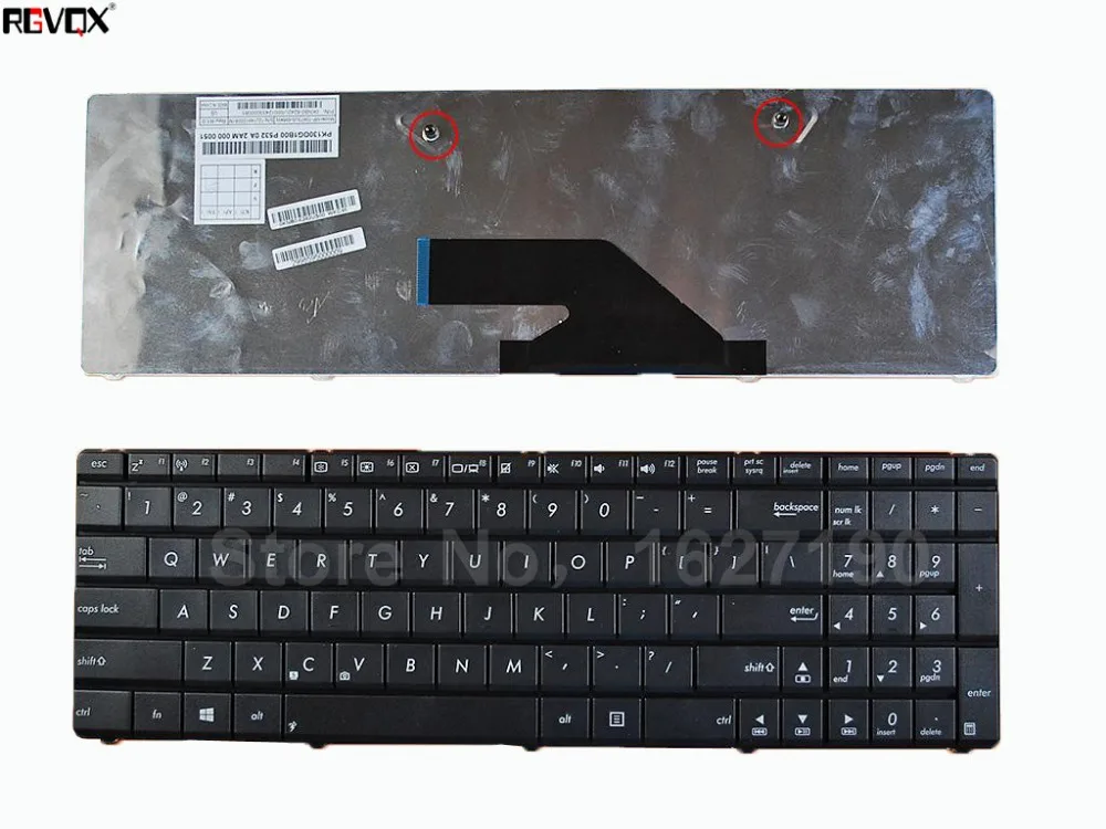 

Новая клавиатура для ноутбука ASUS K75, черная, для Win8, запасная Клавиатура для ноутбука