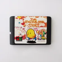 Newzealand Story 16 bit MD игровая карта для 16 бит Sega megadrive Genesis игровая консоль