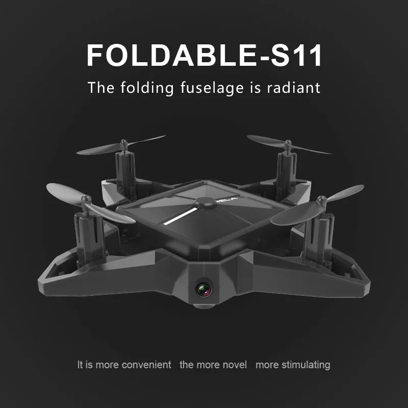 

S11 RC Drone Optical Flow 300,000 pixels HD Dual Camera Real Time Aerial Video RC Quadcopter Aircraft Positioning RTF Toys Kids