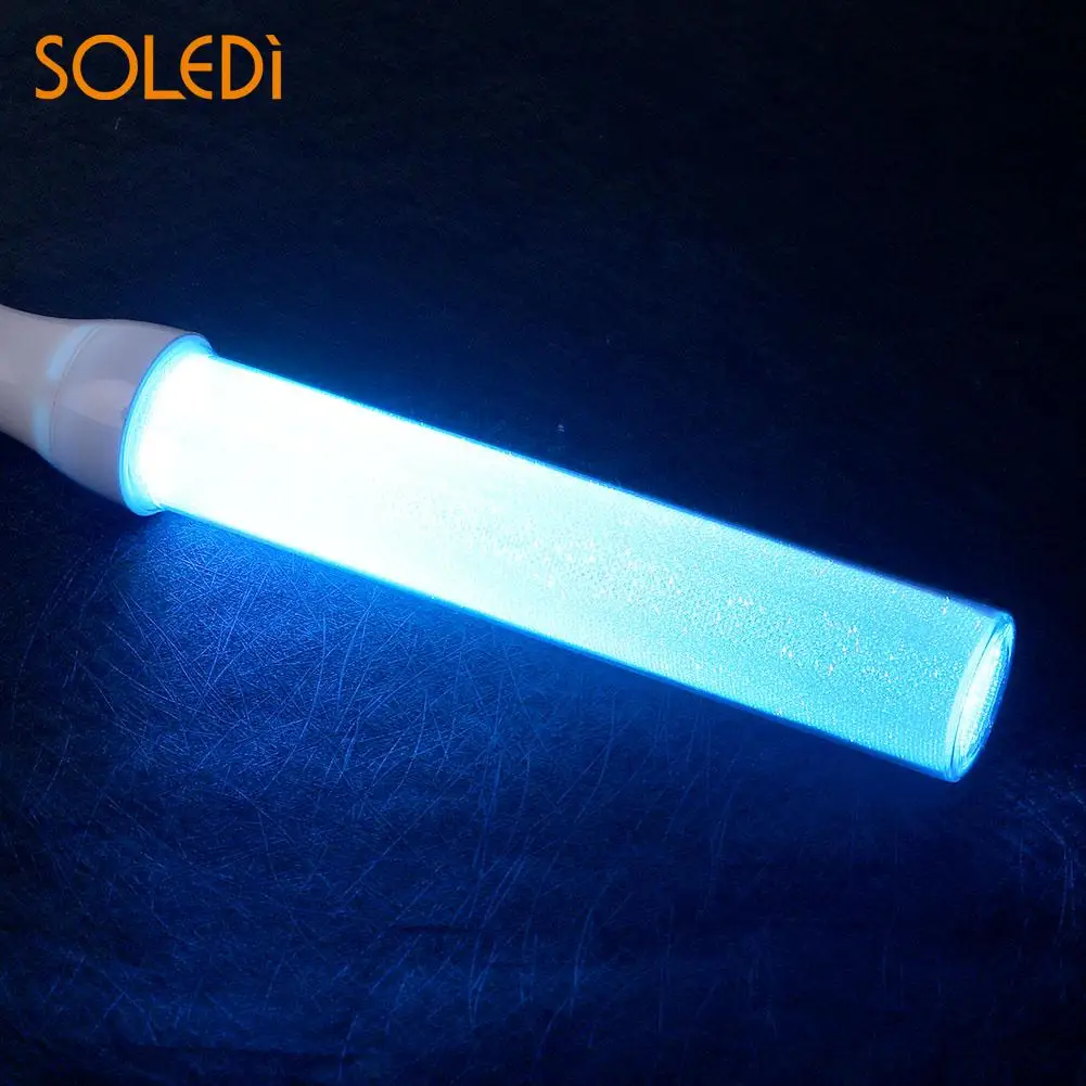 Светящиеся Glo-Sticks светодиодный светящиеся палочки смешной цветной ABS+ PVC светодиодный бар для концертов, мероприятий, дней рождения, вечеринок