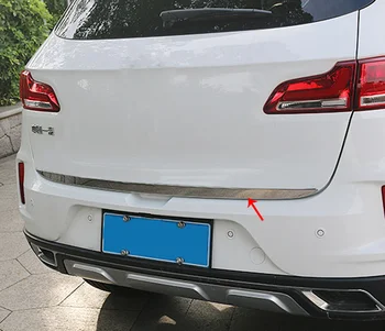 

1pc for FAW BESTURN X40 2017 Tailgate Trim Stainless steel Rear box Decorative strip