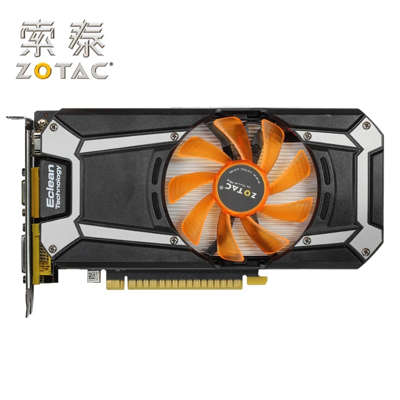 Видеокарта ZOTAC GeForce GTX750Ti 2GD5 Thunder PA / PB PC 128Bit GBDR5 графические карты GTX 750Ti 2 Гб Hdmi Dvi VGA