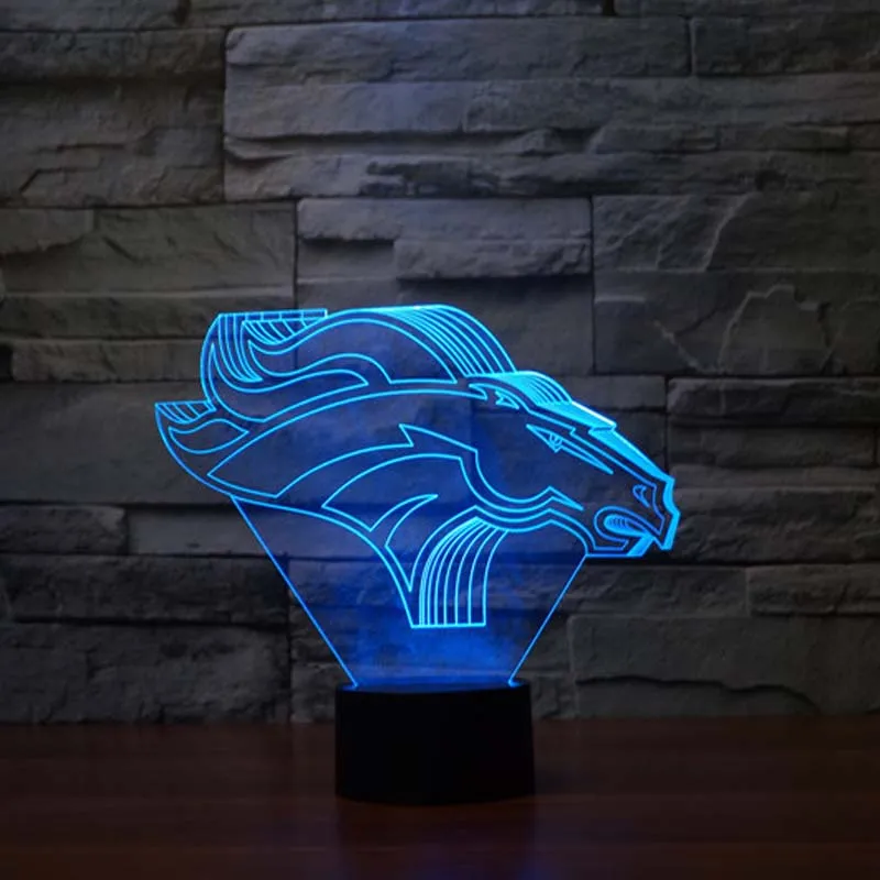 3D ночник животных Цвет изменение Night Light электрической розетке