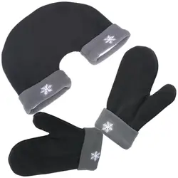 1 компл. Романтический влюбленные перчатки Для женщин Для мужчин зимние Утепленные флисовые варежки для влюбленных подарок AGL012