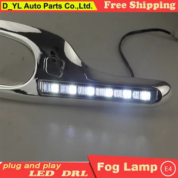 

Car Styling Daytime Running Lights for Fit LED DRL 2011-2013 Fit LED Fog Light Front Lamp Automobile Accessories
