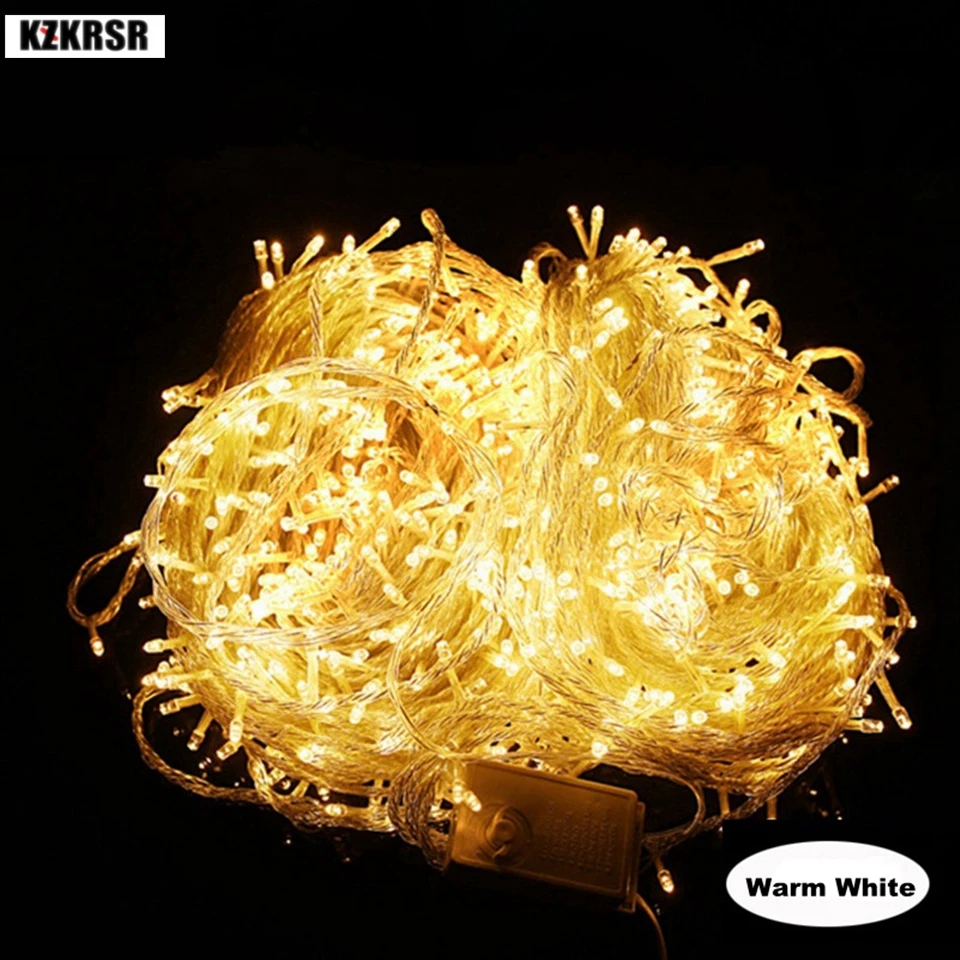 AC220V 100M 600leds Led String lights Garland Lights christmas Holiday