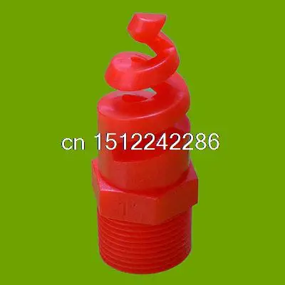 New 10pcs  Plastic PP spiral Cone spray nozzle 