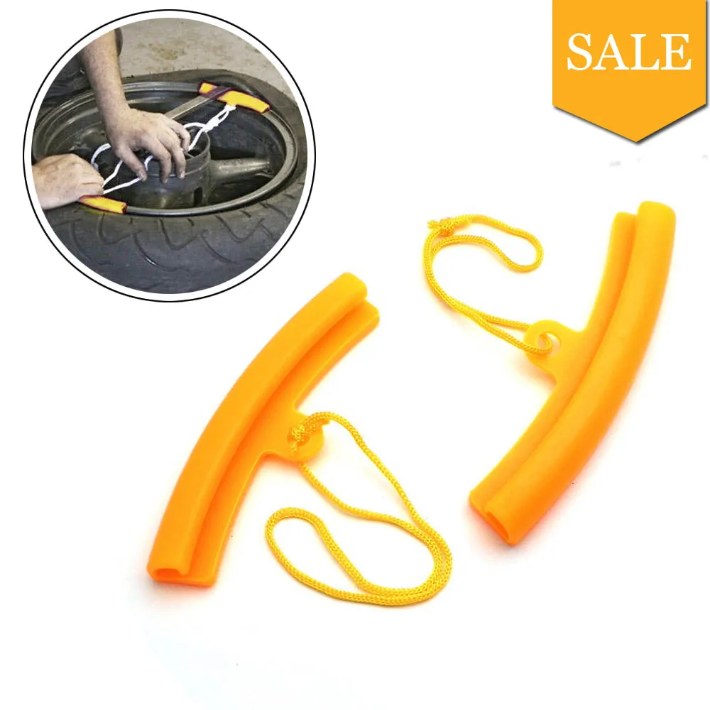 A Pair Replace Change Wheel Tire Tyre Rim Edge Solid Plastic Protection Tool Car Auto Motorcycle ATV Repair tools 4pcs groover tool leather craft tool leather cutter u v style groover skiving tool edge beveler for hand diy tools